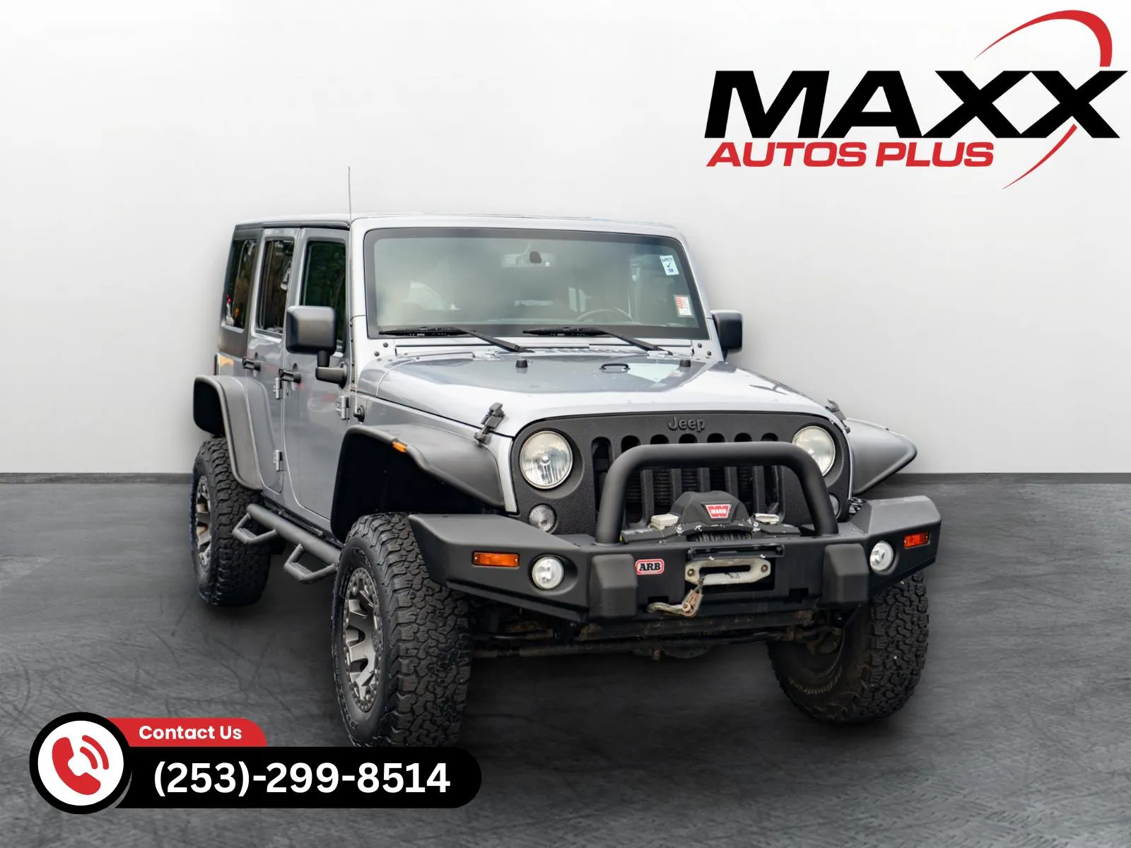 Silver 2015 Jeep Wrangler Unlimited Sport for sale in Puyallup, WA