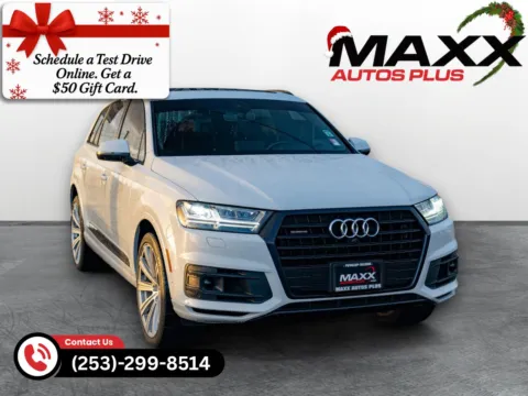 White 2019 Audi Q7 Prestige for sale in Puyallup, WA