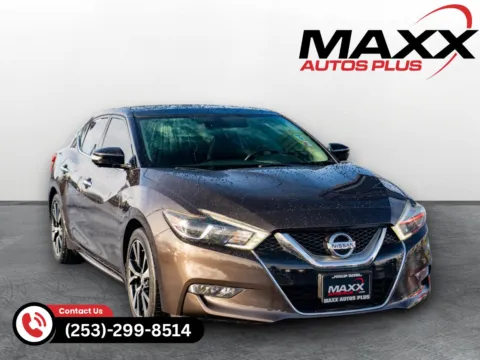 Brown 2016 Nissan Maxima 3.5 Platinum for sale in Puyallup, WA