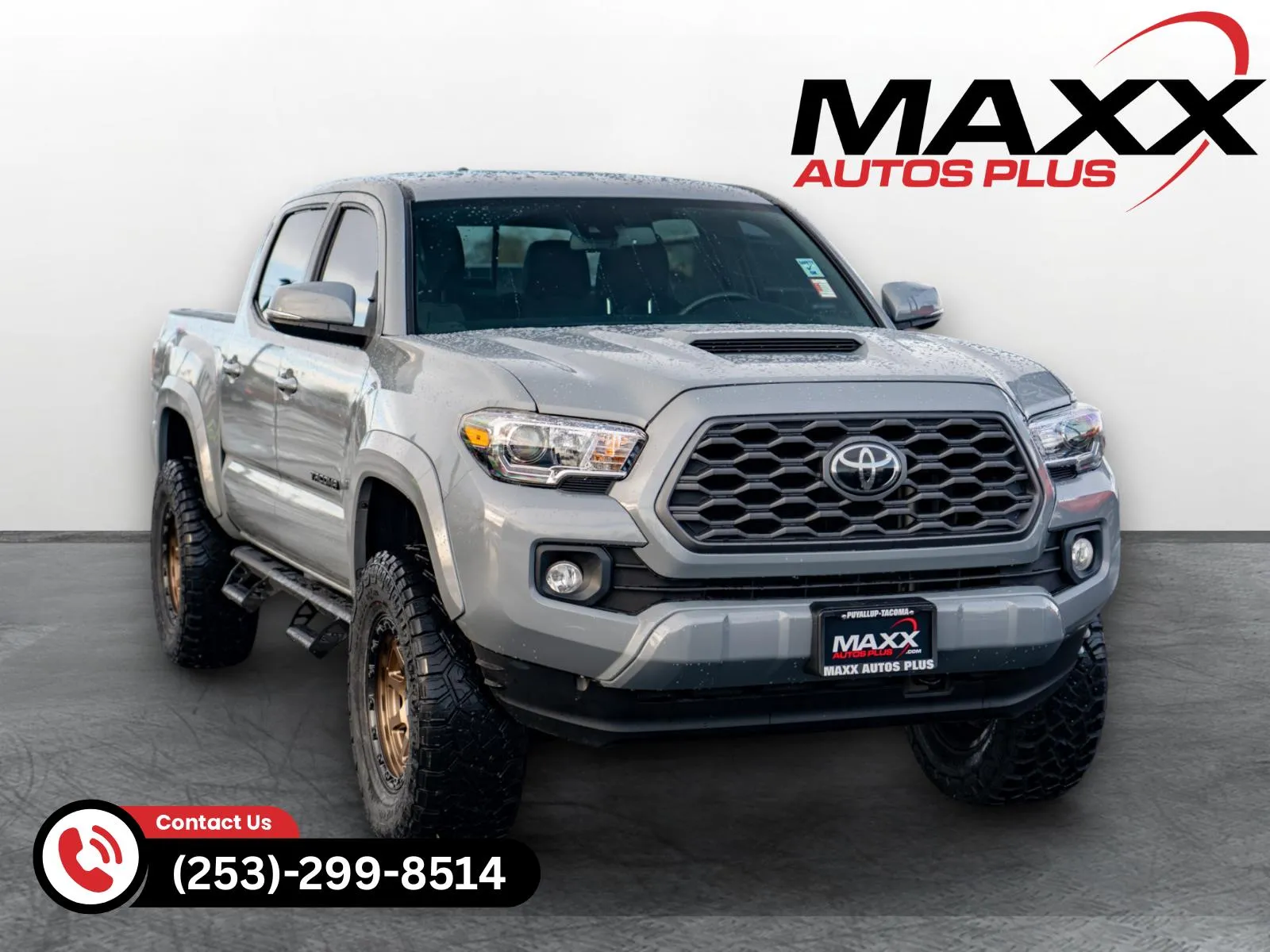 Gray 2021 Toyota Tacoma TRD Sport for sale in Puyallup, WA