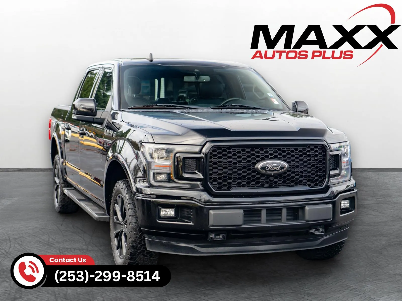 Black 2020 Ford F-150 LARIAT for sale in Puyallup, WA