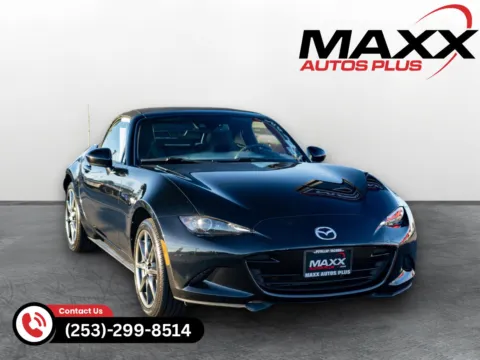 Black 2016 Mazda MX-5 Miata Grand Touring for sale in Puyallup, WA