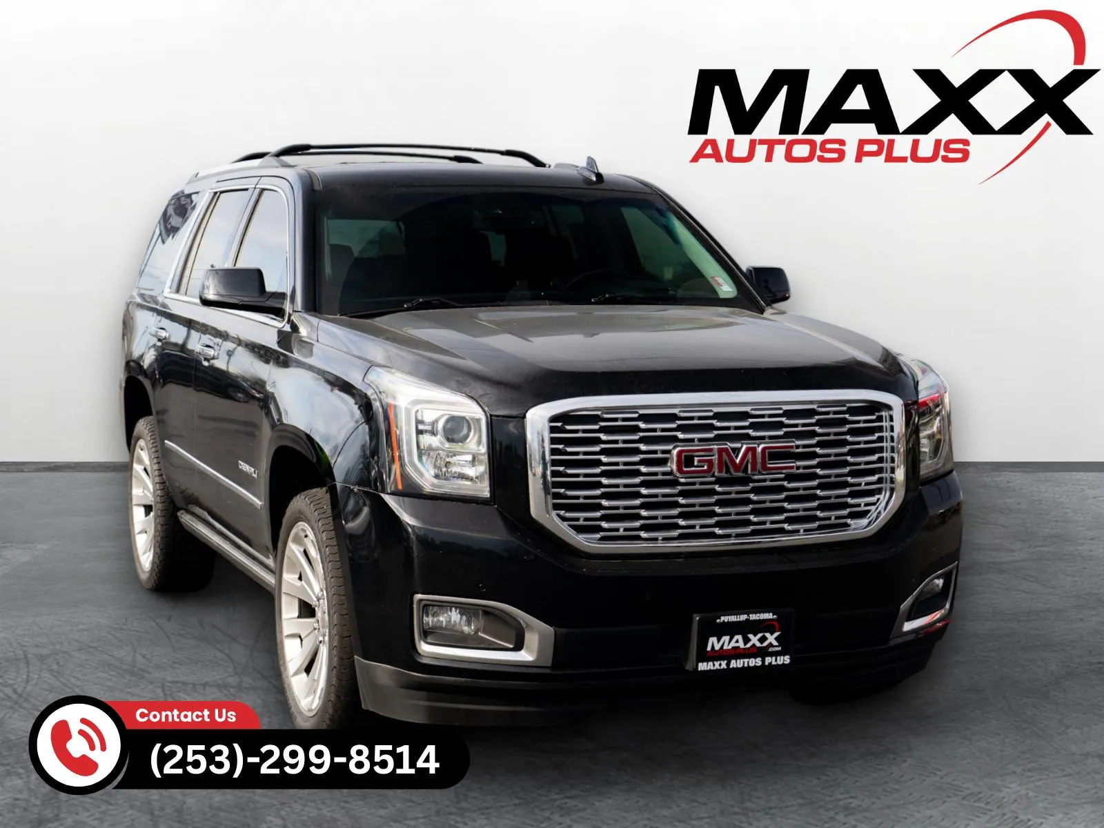 Black 2019 GMC Yukon Denali for sale in Puyallup, WA