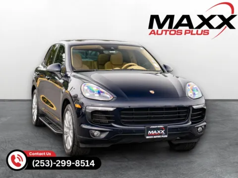 Blue 2015 Porsche Cayenne S for sale in Puyallup, WA