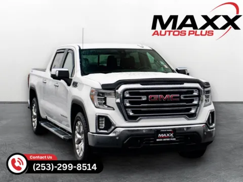 White 2019 GMC Sierra 1500 SLT for sale in Puyallup, WA