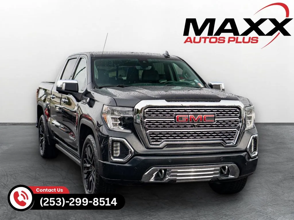 Black 2020 GMC Sierra 1500 Denali for sale in Puyallup, WA