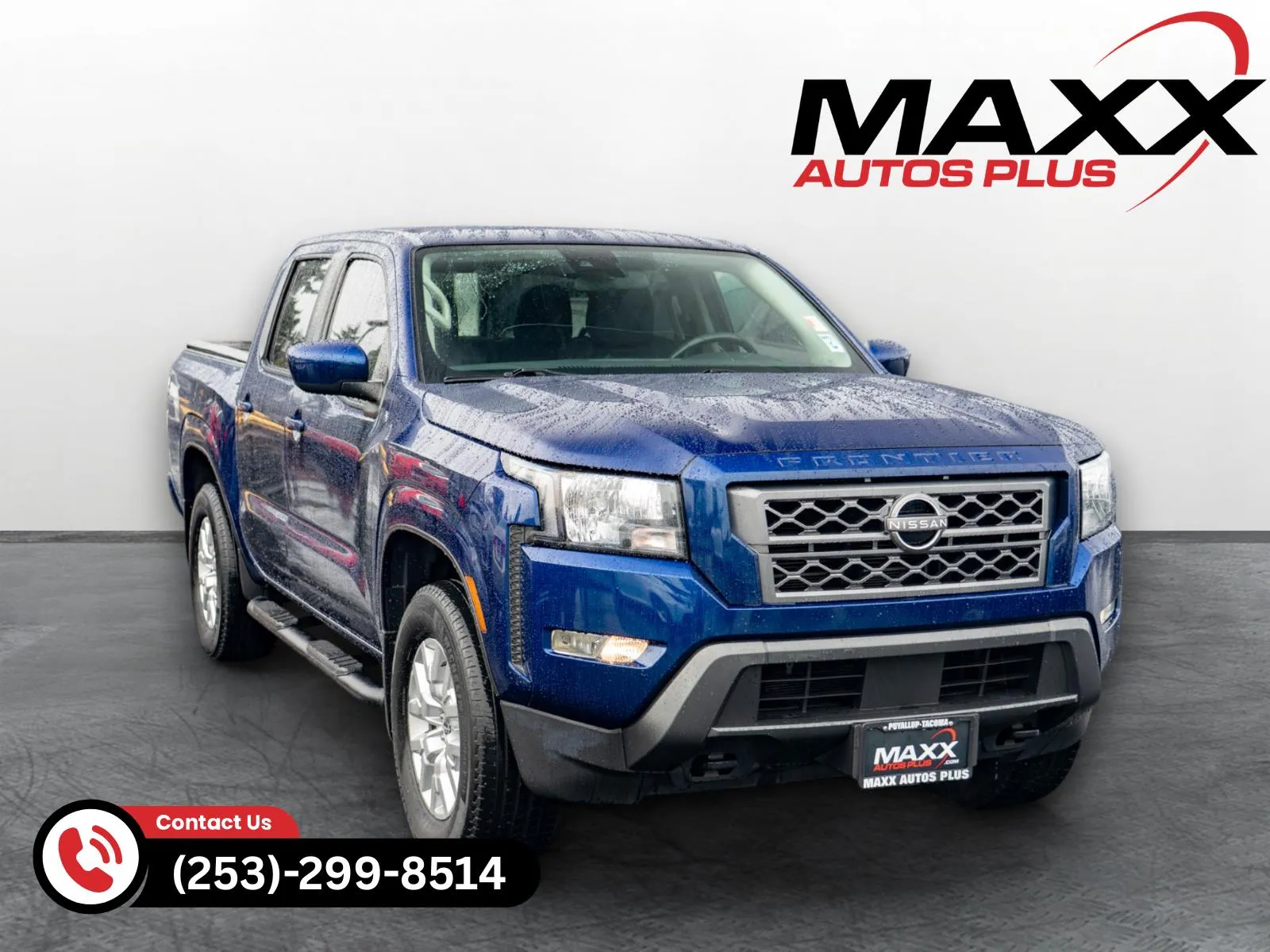 Blue 2022 Nissan Frontier SV for sale in Puyallup, WA