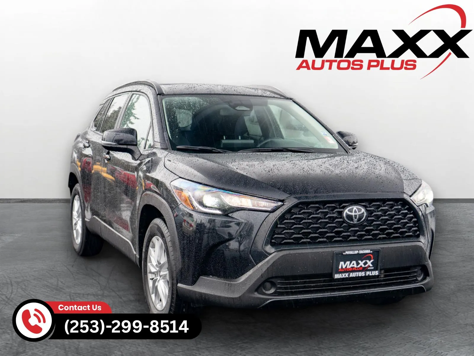 Black 2025 Toyota Corolla Cross LE for sale in Puyallup, WA