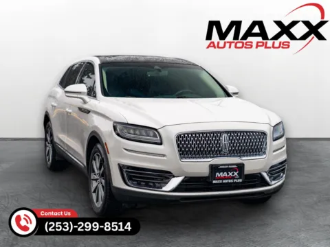 White 2019 Lincoln Nautilus Select for sale in Puyallup, WA