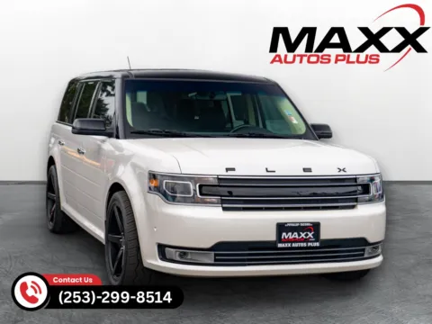 White 2019 Ford Flex Limited for sale in Puyallup, WA