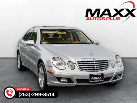 Gray 2008 Mercedes-Benz E-Class Luxury 3.5L for sale in Puyallup, WA