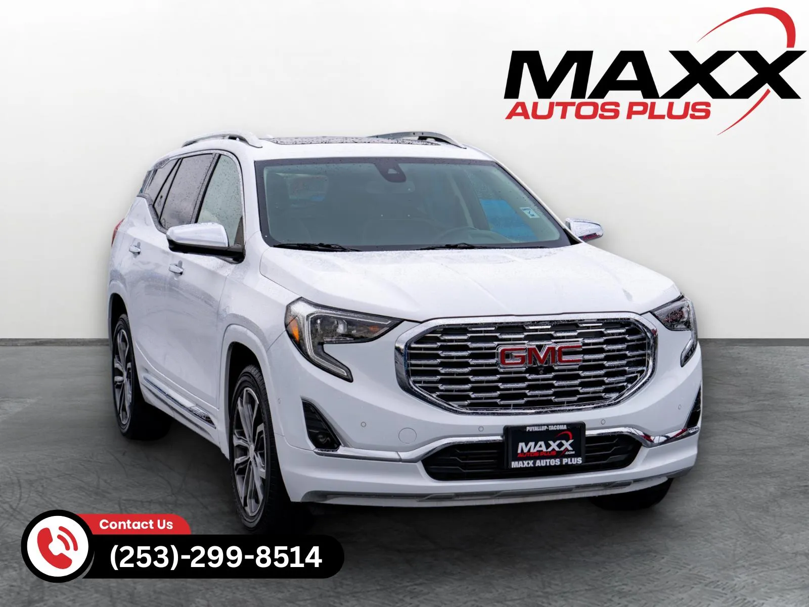 White 2019 GMC Terrain Denali for sale in Puyallup, WA