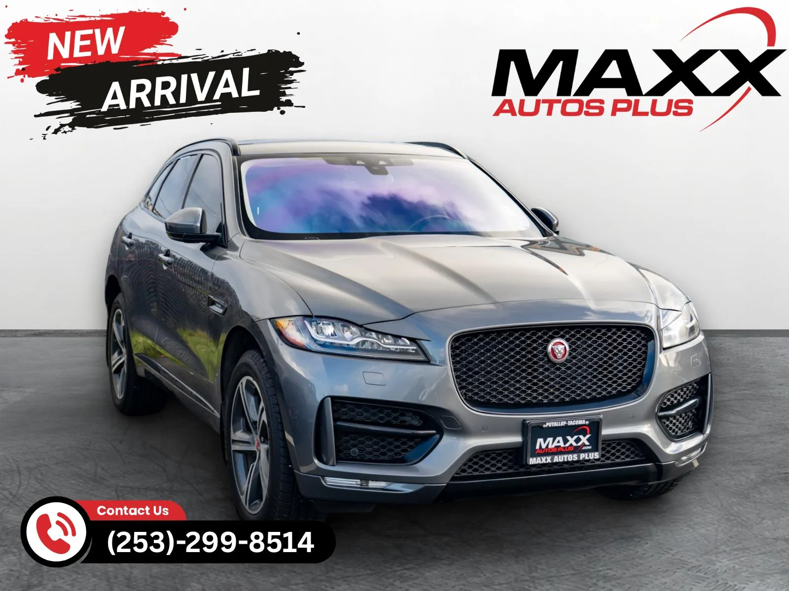 Gray 2018 Jaguar F-PACE 25t R-Sport for sale in Puyallup, WA