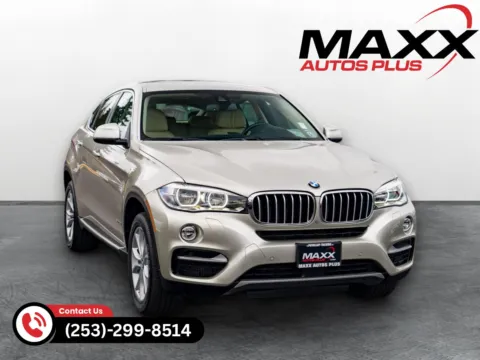 Silver 2015 BMW X6 xDrive50i for sale in Puyallup, WA