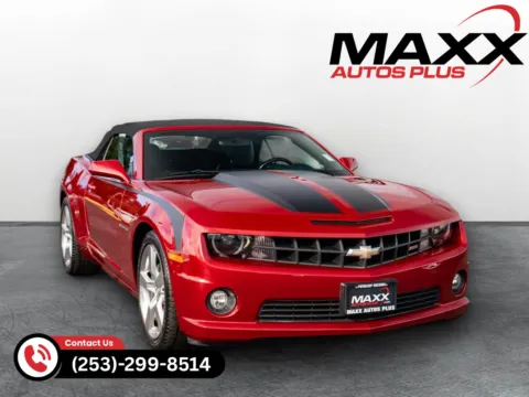 Blue 2013 Chevrolet Camaro SS for sale in Puyallup, WA