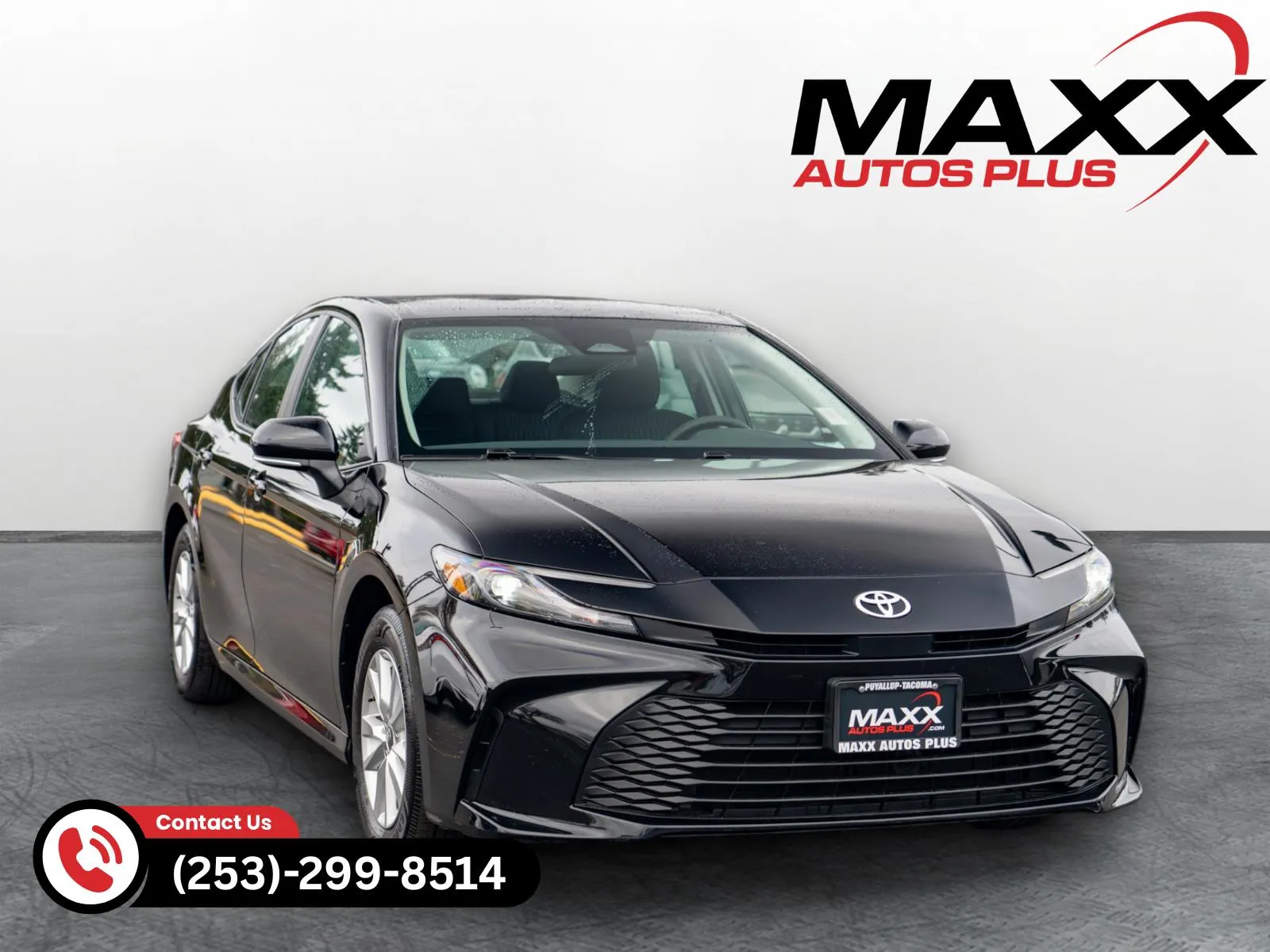 Black 2025 Toyota Camry LE for sale in Puyallup, WA