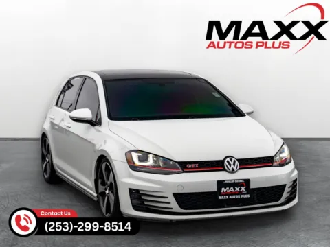 White 2017 Volkswagen Golf GTI Autobahn for sale in Puyallup, WA