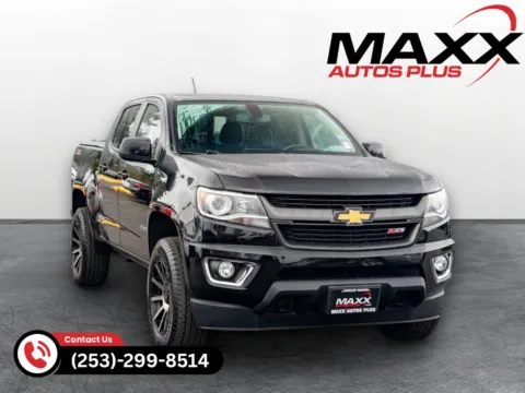 Black 2018 Chevrolet Colorado 2WD Z71 for sale in Puyallup, WA