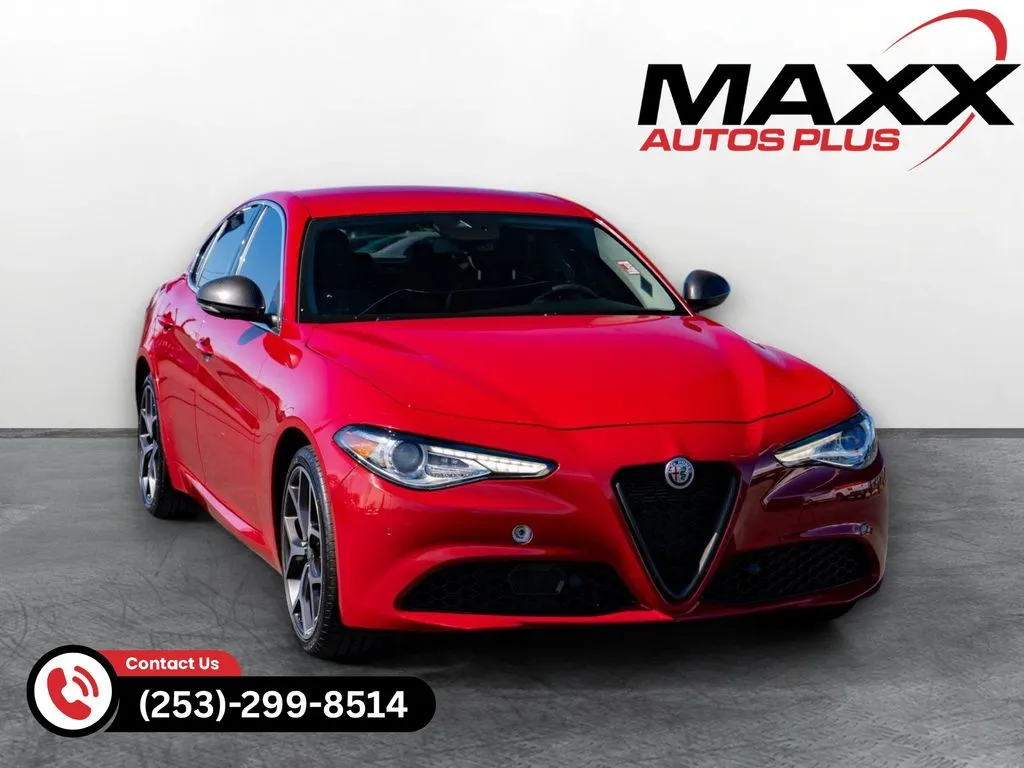 Red 2020 Alfa Romeo Giulia Ti for sale in Puyallup, WA