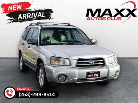 Yellow 2003 Subaru Forester XS for sale in Puyallup, WA
