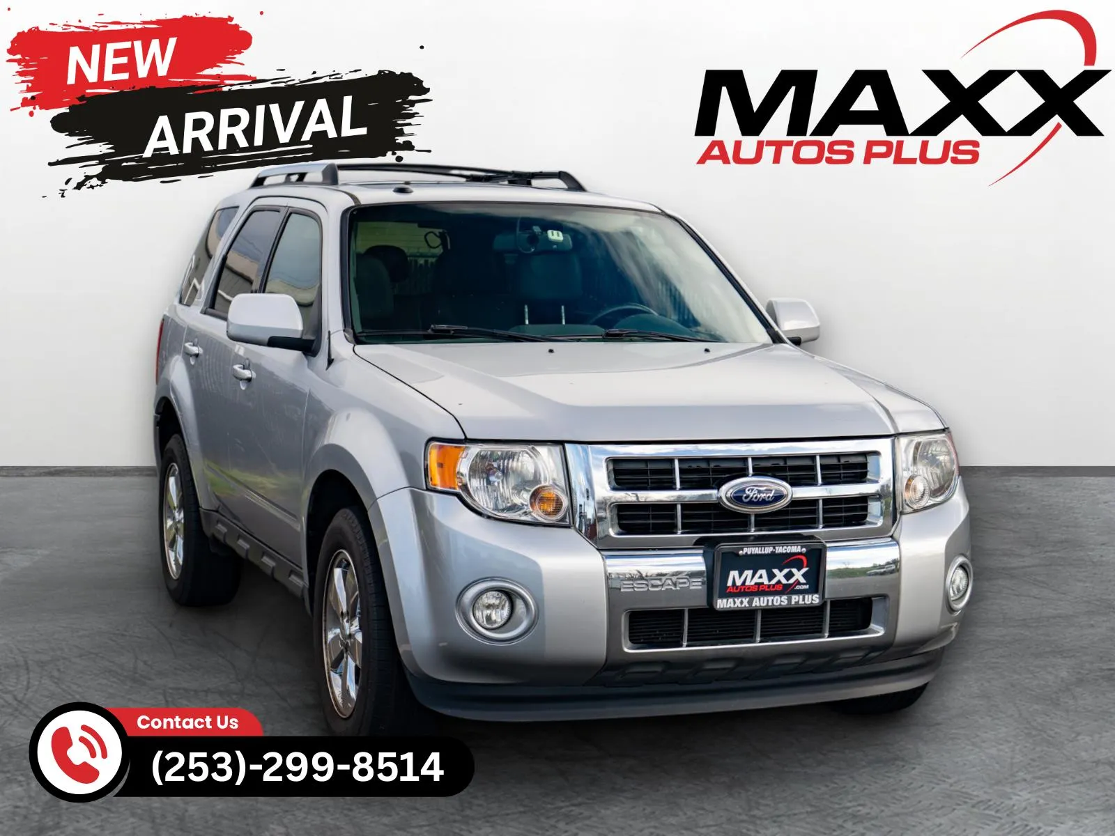 Silver 2012 Ford Escape Limited for sale in Puyallup, WA