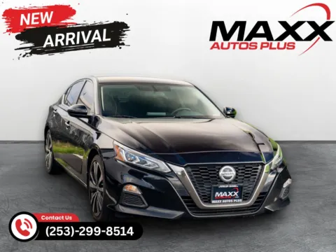 Black 2019 Nissan Altima 2.5 SR for sale in Puyallup, WA
