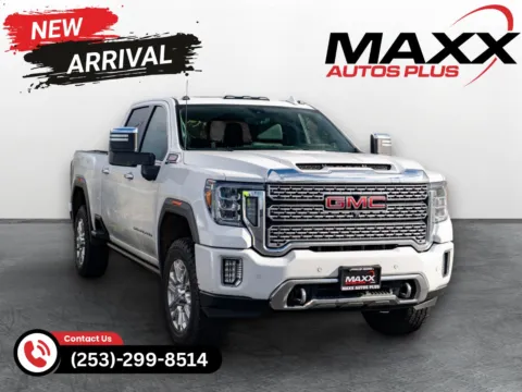 White 2021 GMC Sierra 2500HD Denali for sale in Puyallup, WA