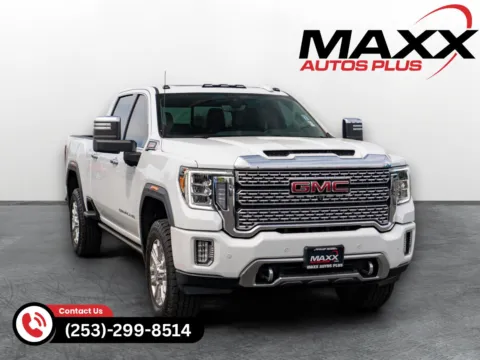 White 2021 GMC Sierra 2500HD Denali for sale in Puyallup, WA