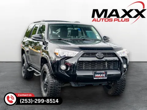 Black 2015 Toyota 4Runner SR5 for sale in Puyallup, WA