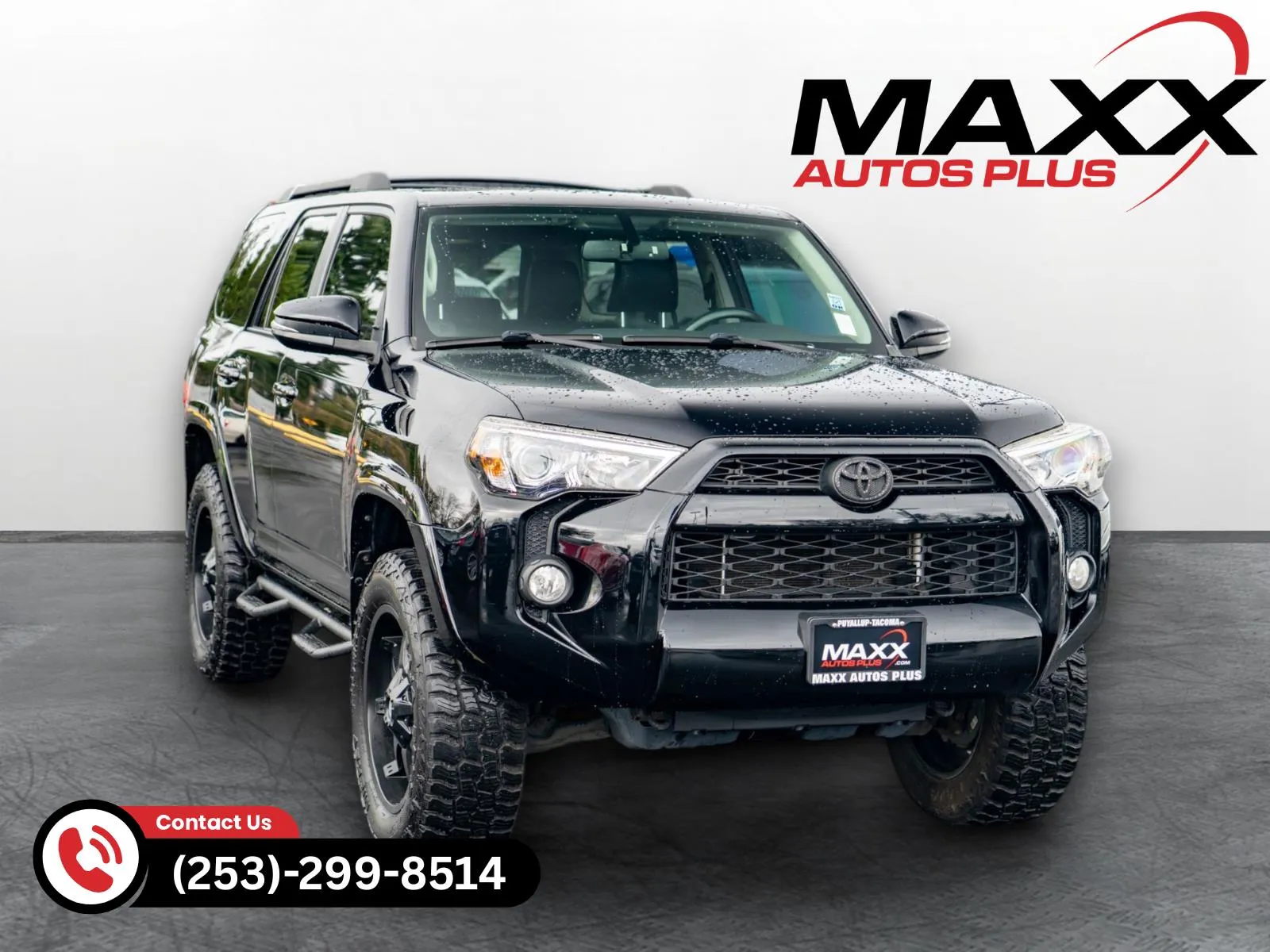 Black 2015 Toyota 4Runner SR5 for sale in Puyallup, WA