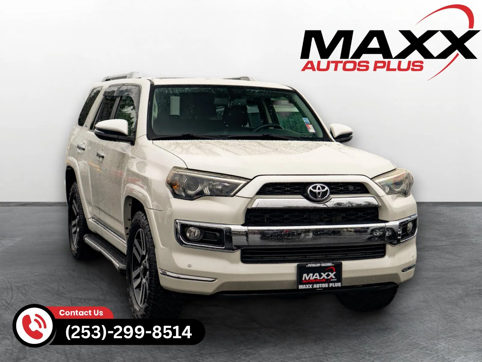 White 2016 Toyota 4Runner Limited for sale in Puyallup, WA
