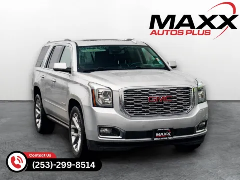 Silver 2018 GMC Yukon Denali for sale in Puyallup, WA