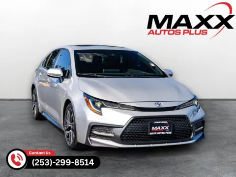 Silver 2020 Toyota Corolla SE for sale in Puyallup, WA