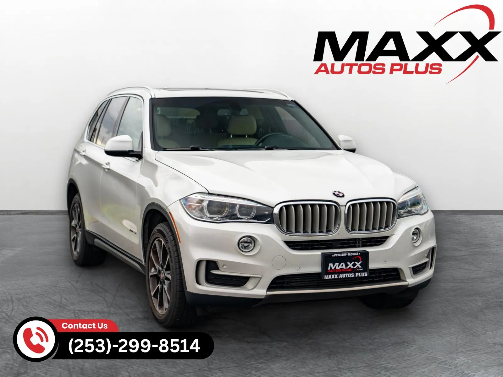 White 2017 BMW X5 xDrive35i for sale in Puyallup, WA