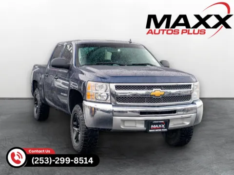 Blue 2012 Chevrolet Silverado 1500 LT for sale in Puyallup, WA