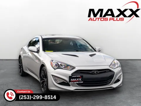 Silver 2016 Hyundai Genesis Coupe 3.8L Ultimate for sale in Puyallup, WA