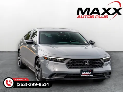 Gray 2023 Honda Accord Hybrid Sport for sale in Puyallup, WA