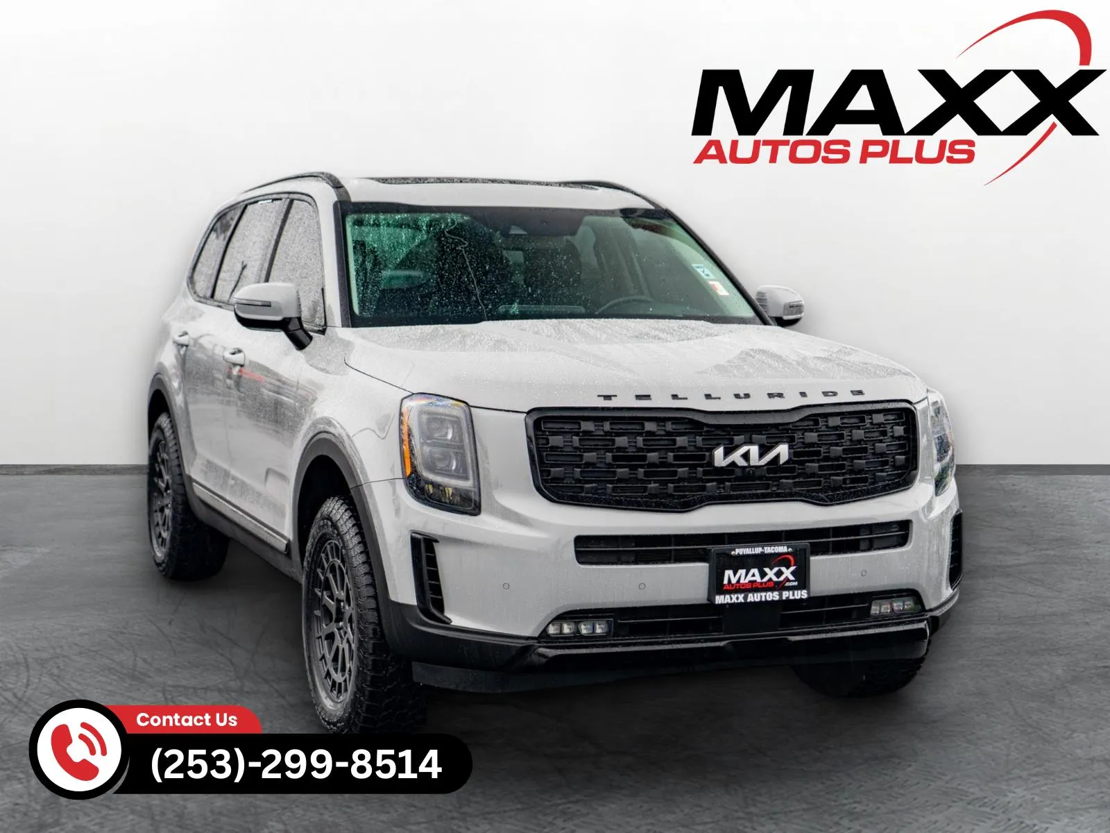 Gray 2022 Kia Telluride SX for sale in Puyallup, WA