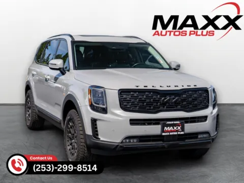 Gray 2022 Kia Telluride SX for sale in Puyallup, WA