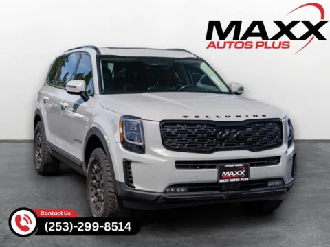 Gray 2022 Kia Telluride SX for sale in Puyallup, WA
