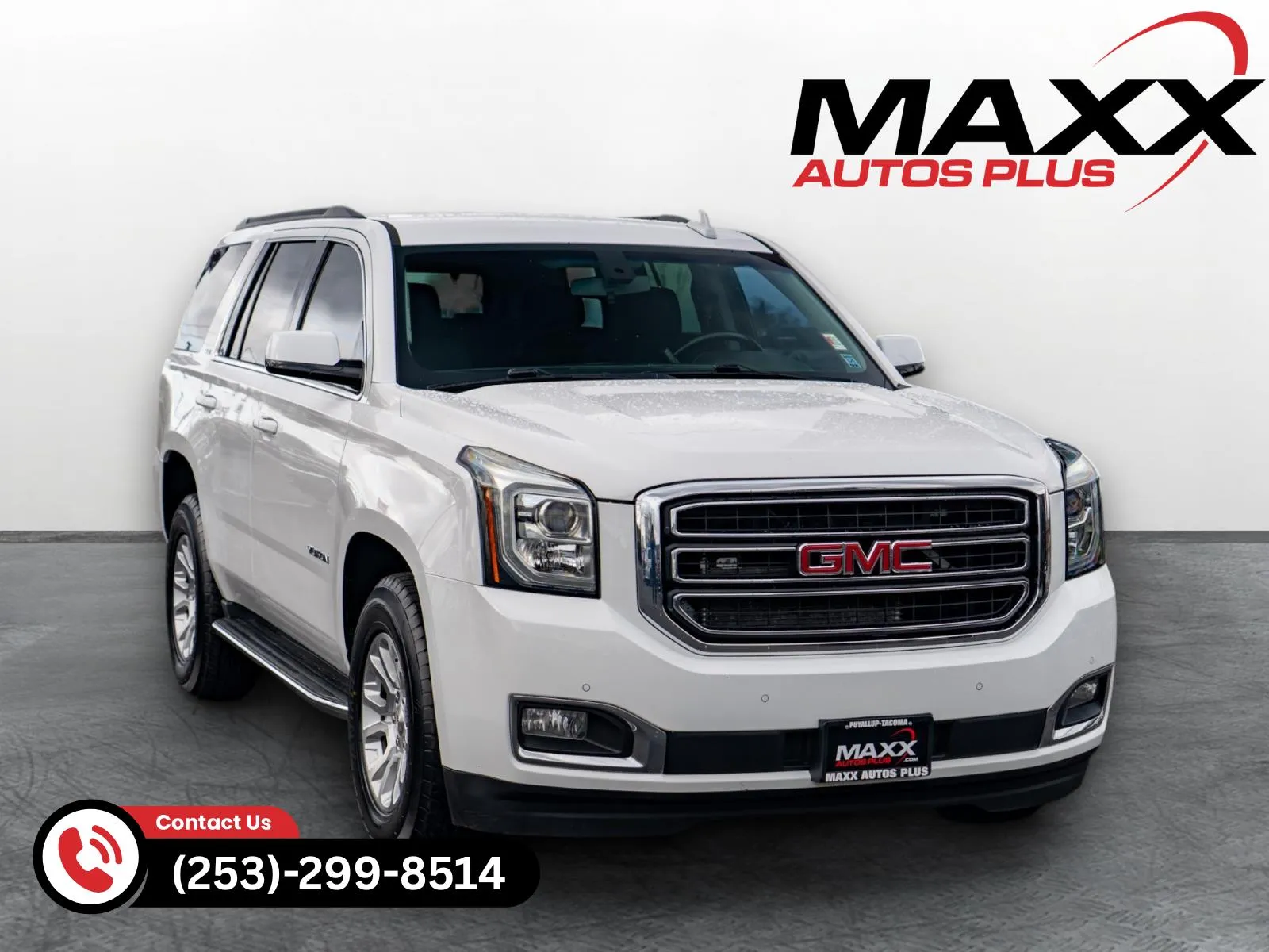 White 2015 GMC Yukon SLE for sale in Puyallup, WA