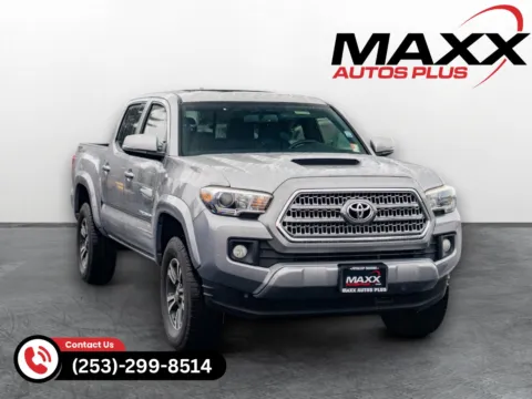 Silver 2016 Toyota Tacoma TRD Sport for sale in Puyallup, WA