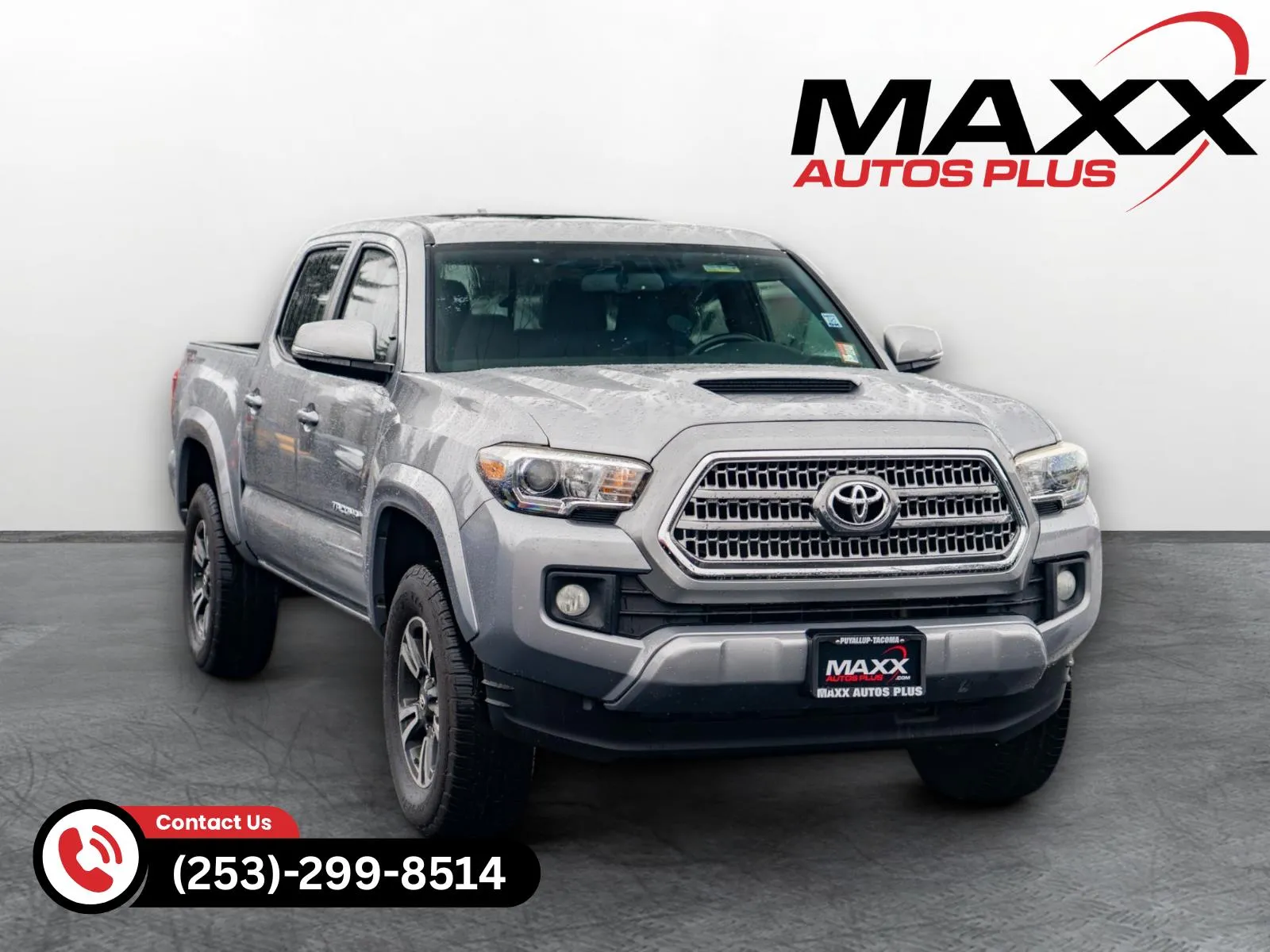 Silver 2016 Toyota Tacoma TRD Sport for sale in Puyallup, WA
