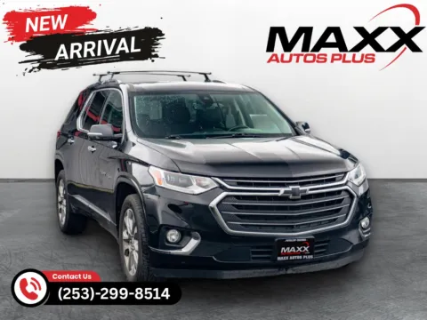 Black 2019 Chevrolet Traverse Premier for sale in Puyallup, WA