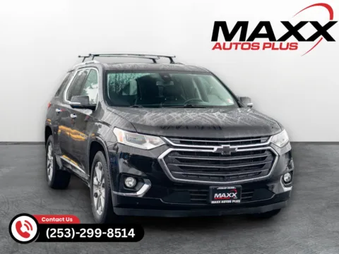 Black 2019 Chevrolet Traverse Premier for sale in Puyallup, WA
