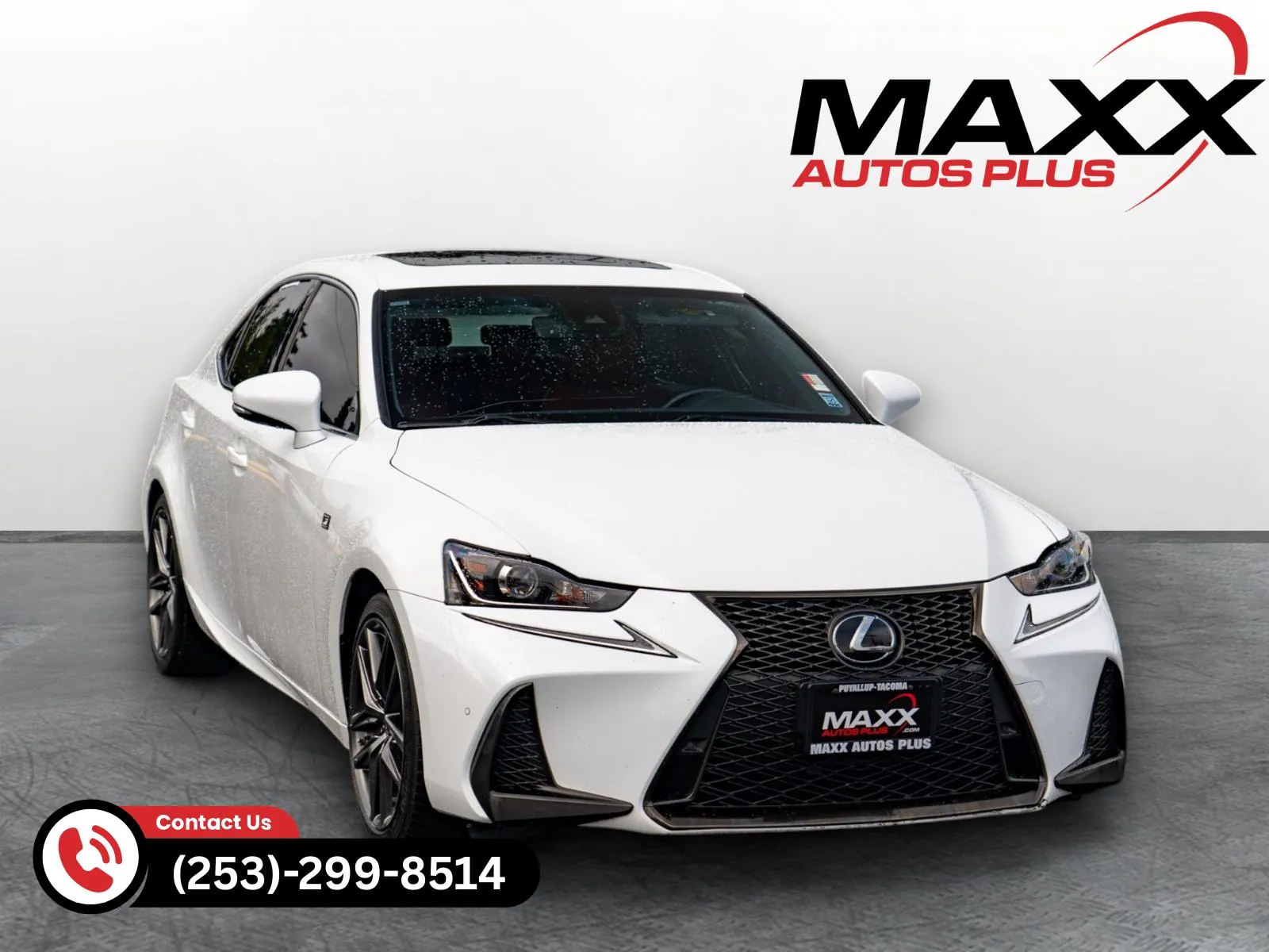 White 2020 Lexus IS 300 F SPORT for sale in Puyallup, WA