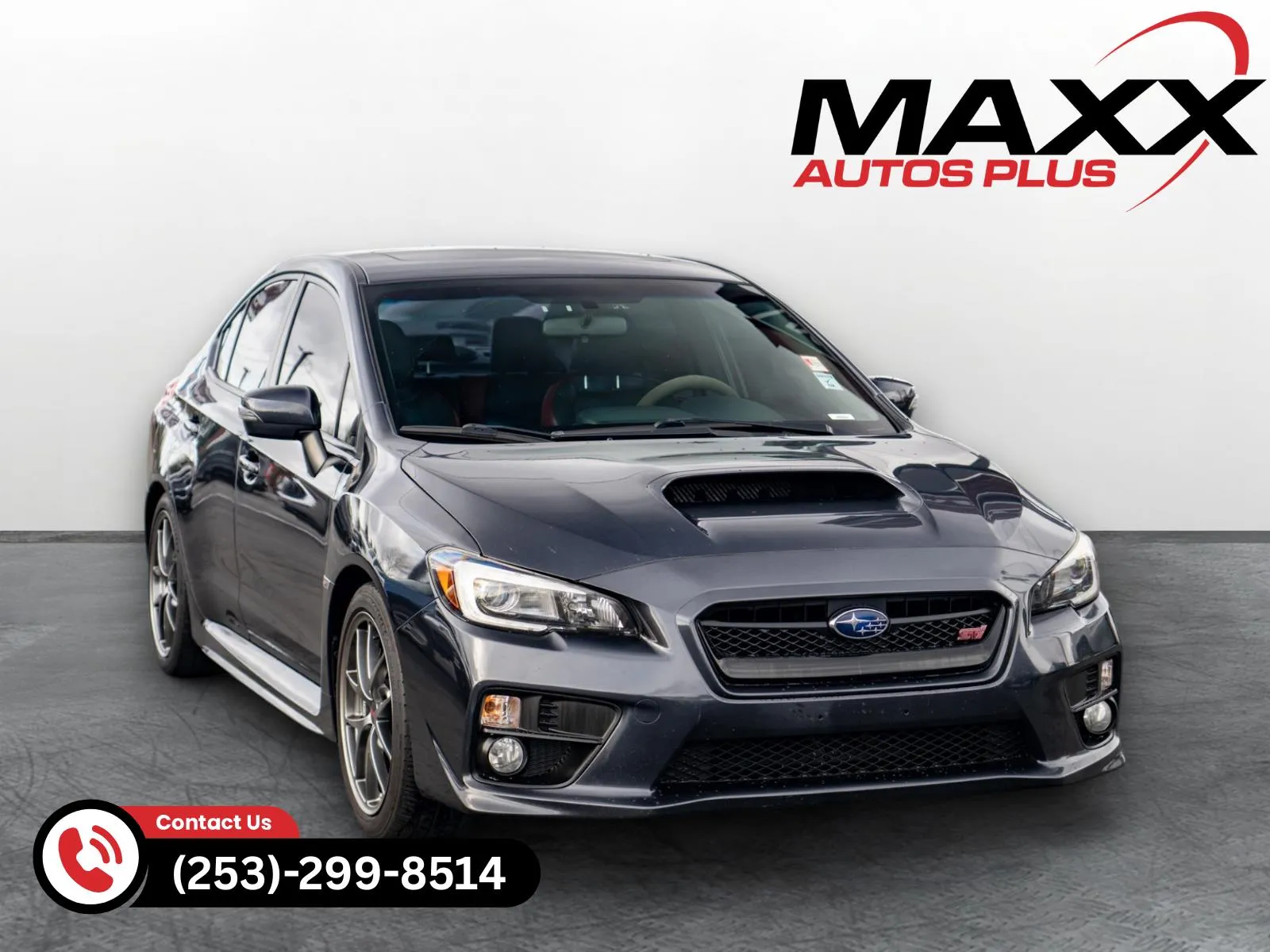 Gray 2017 Subaru WRX STI Limited for sale in Puyallup, WA