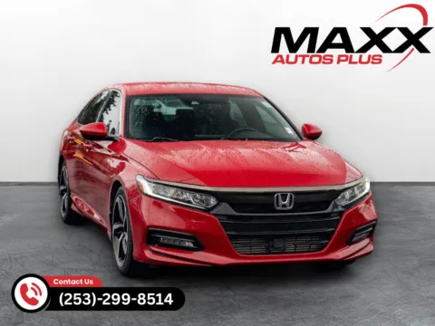 Red 2020 Honda Accord Sedan Sport for sale in Puyallup, WA