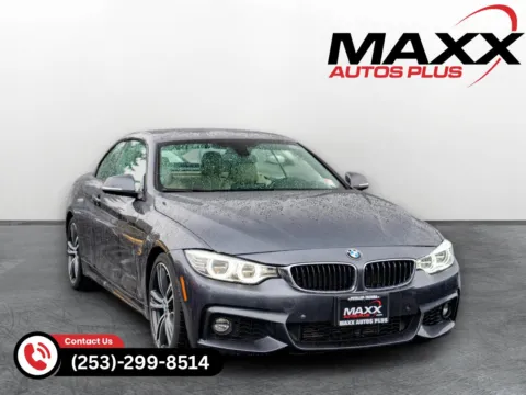 Gray 2015 BMW 4 Series 435i for sale in Puyallup, WA