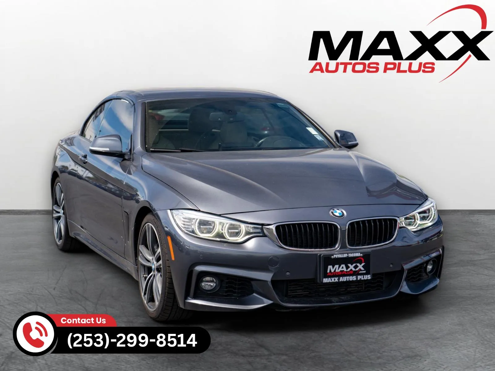 Gray 2015 BMW 4 Series 435i for sale in Puyallup, WA